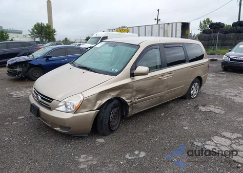 2006 Kia Sedona Ex/Lx из США, поврежденный, VIN KNDMB233966020685